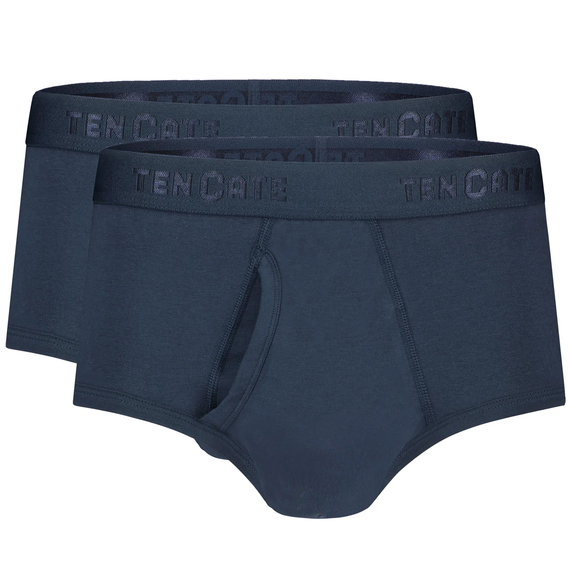 Ten Cate Organic classic slip met gulp 2-pack blauw